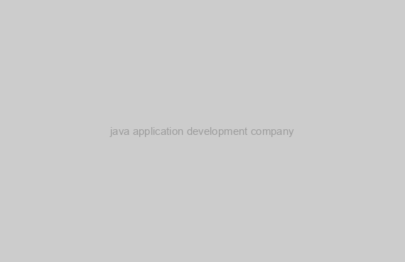 java application development company